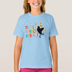 Camiseta Johnny Bravo - ¡Haz El Mono Conmigo!