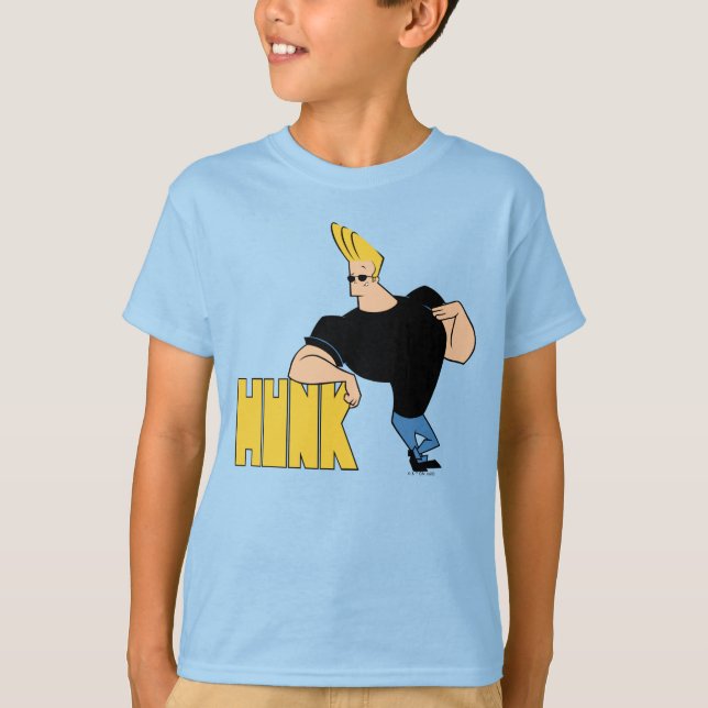 Camiseta Johnny Bravo - Hunk (Anverso)