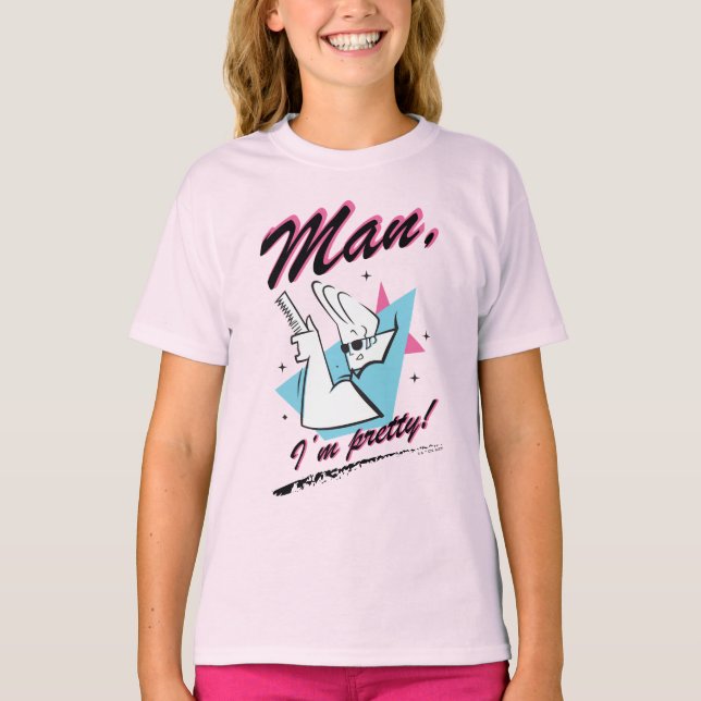 Camiseta Johnny Bravo - Man I m Retro Graphic (Anverso)