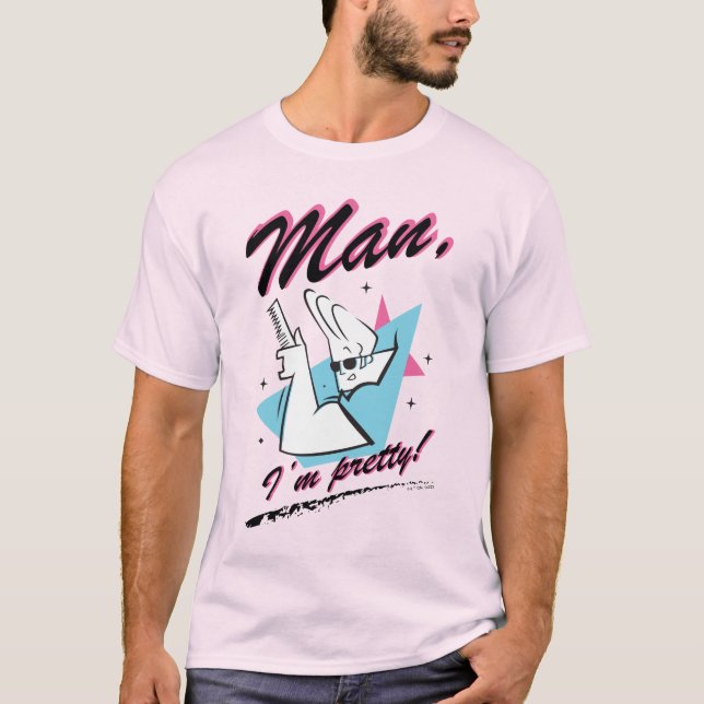 Camiseta Johnny Bravo - Man I m Retro Graphic (Anverso)
