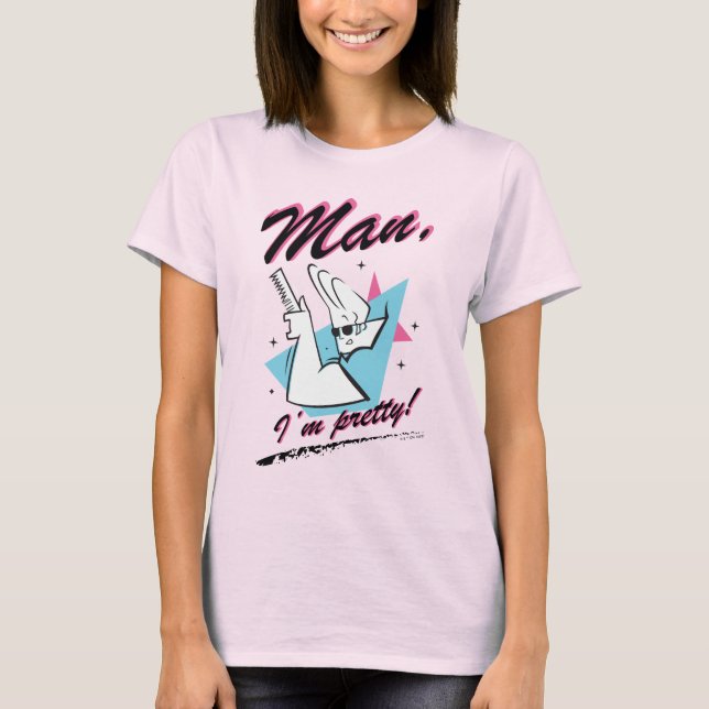 Camiseta Johnny Bravo - Man I m Retro Graphic (Anverso)
