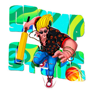 Camiseta Johnny Bravo, Personalizado de los años 90