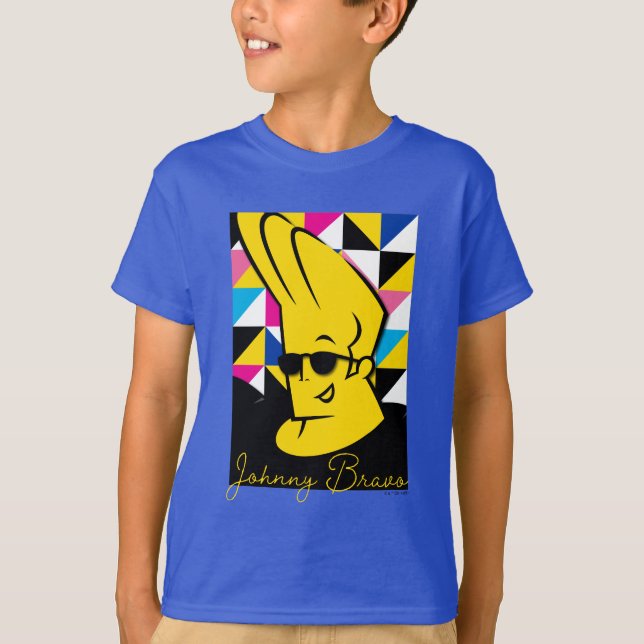 Camiseta Johnny Bravo Pop Art Graphic (Anverso)