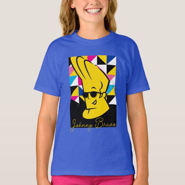 Camiseta Johnny Bravo Pop Art Graphic (Anverso)
