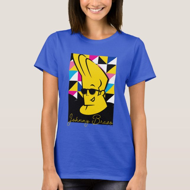 Camiseta Johnny Bravo Pop Art Graphic (Anverso)