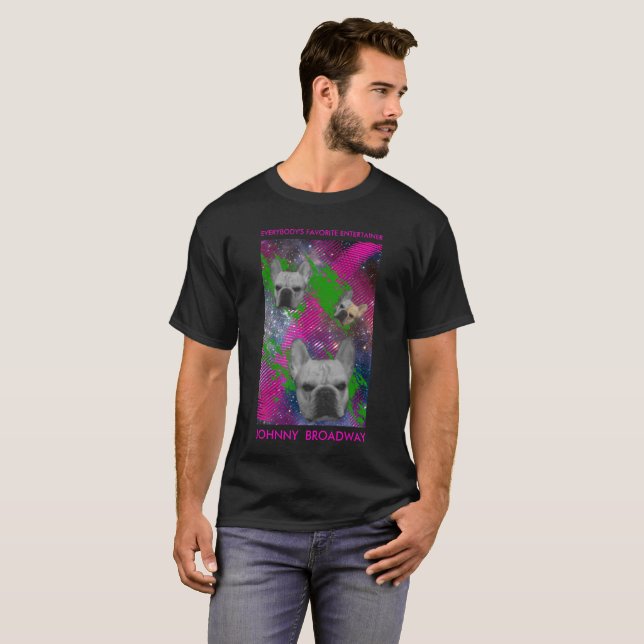Camiseta Johnny Broadway hacia fuera allí (Anverso completo)