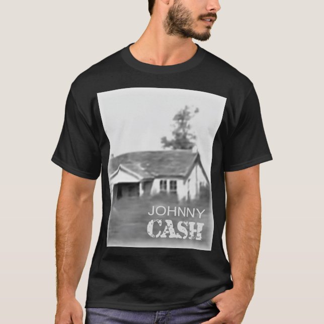 Camiseta Johnny Cash Chilhood Home (Anverso)