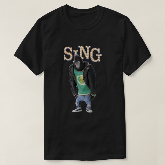 Camiseta Johnny de la película SING Classic T-Shirt (Diseño del anverso)