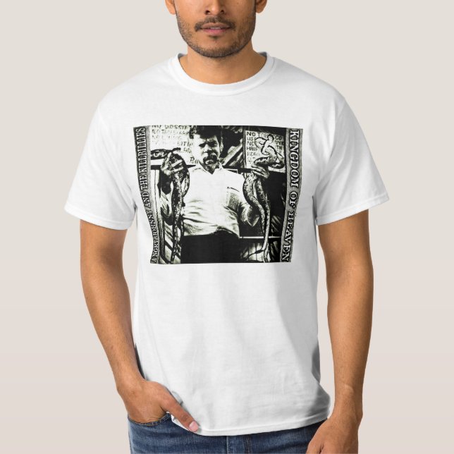 Camiseta Johnny enojado "reino del cielo " (Anverso)