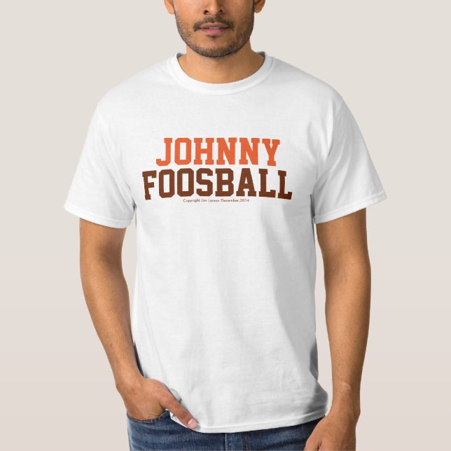 Camiseta Johnny Foosball (Anverso)