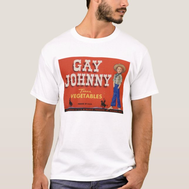 Camiseta Johnny gay Vegs (Anverso)