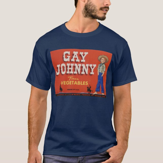 Camiseta Johnny gay Vegs (Anverso)