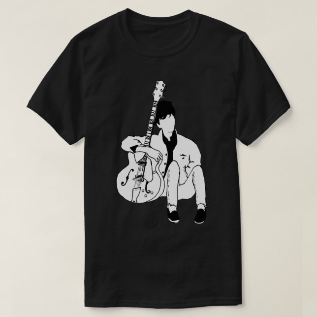 Camiseta Johnny Marr (DefaultGrey) Classic T-Shir de los añ (Diseño del anverso)