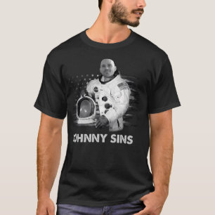 Camiseta Johnny Sins Astronauta A Johnny Sins Astronauta A 