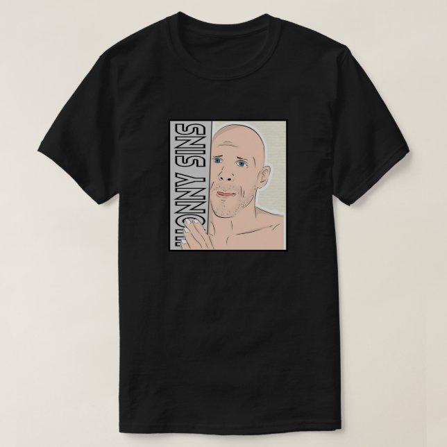 Camiseta Johnny Sins Classic (Diseño del anverso)