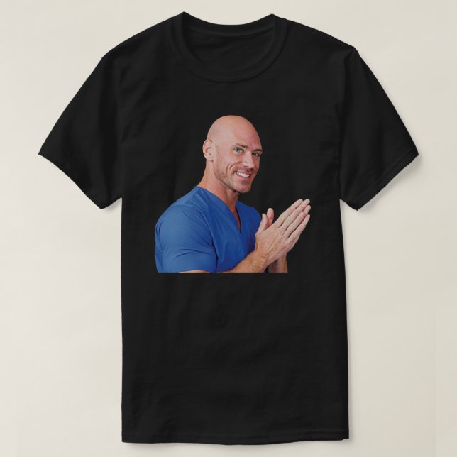 Camiseta Johnny Sins Pegatina.png (Diseño del anverso)