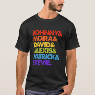 Camiseta Johnny y Moira y David y Alexis