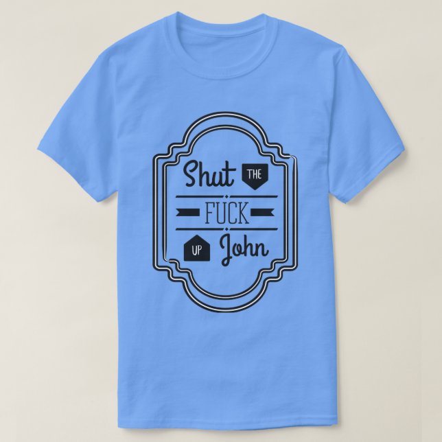 Camiseta Johns ego shredder (Diseño del anverso)