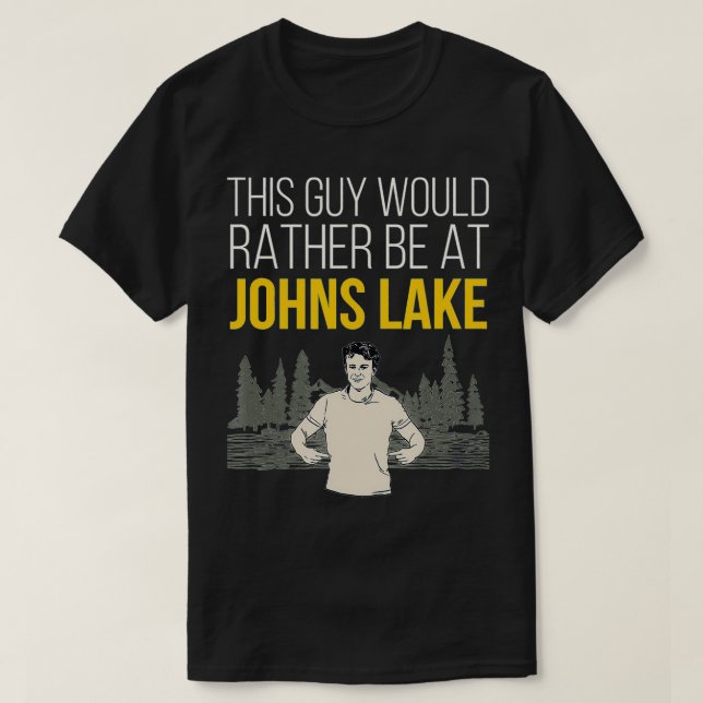 Camiseta Johns Lake Life (Diseño del anverso)