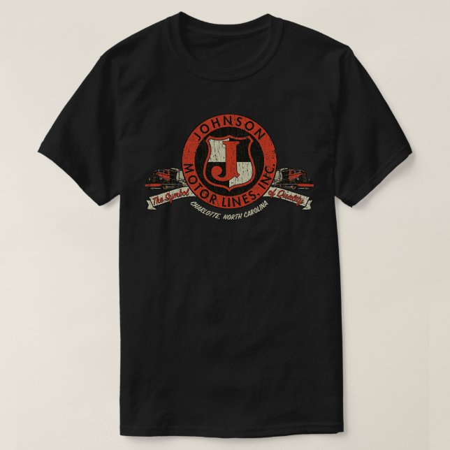 Camiseta Johnson Motor Lines 1945 (Diseño del anverso)