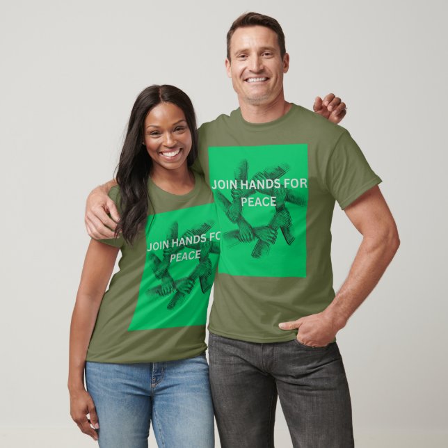 CAMISETA JOIN HANDS FOR PEACE (Unisexo)