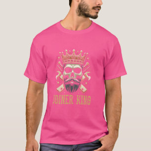Camiseta Joiner Carpintero de carpintería de cráneo - Joine
