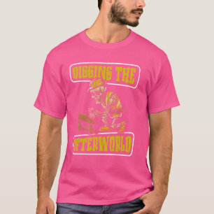 Camiseta Joiner Skeleton Woodworker - Carpintería