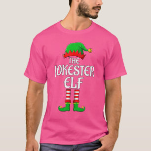 Camiseta Jokester Elf Navidades familiares coincidentes Paj