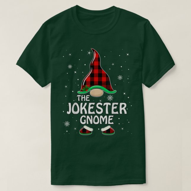 Camiseta Jokester Gnome Buffalo Familia Correspondiente Chr (Diseño del anverso)