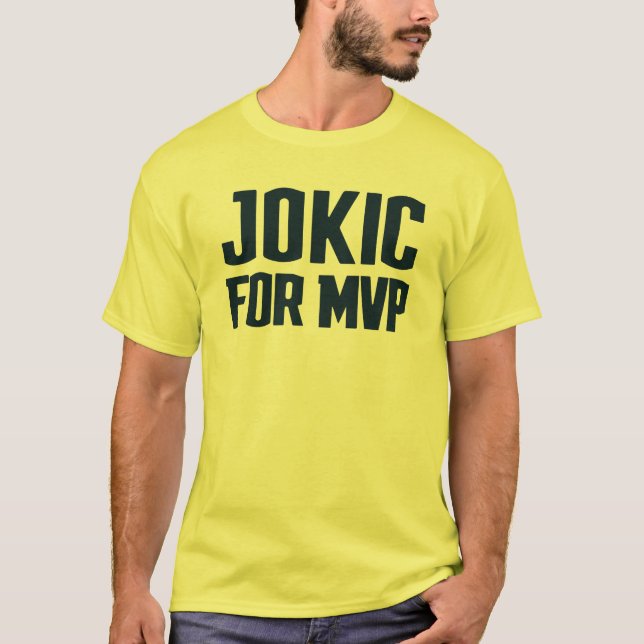 Camiseta Jokic For MVP - Denver Basketball (Anverso)