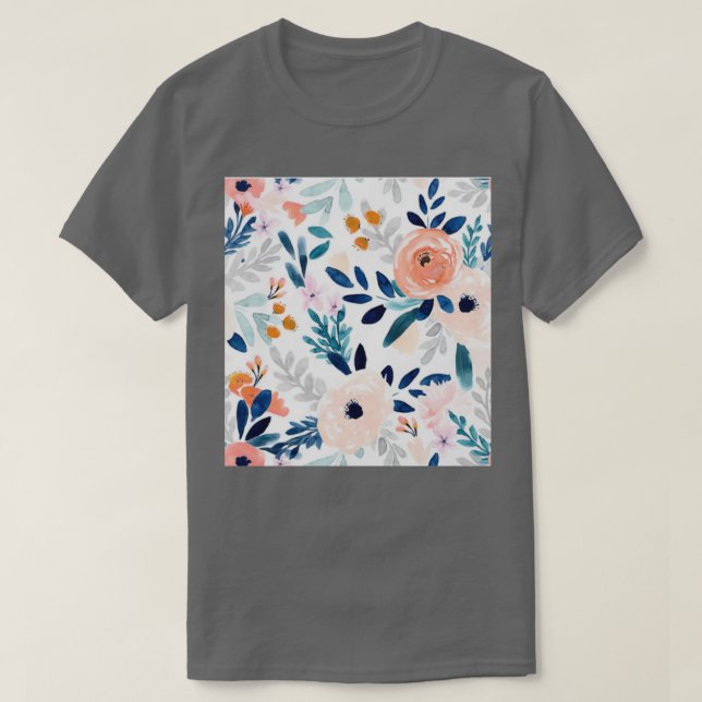Camiseta Jolene Floral (Diseño del anverso)