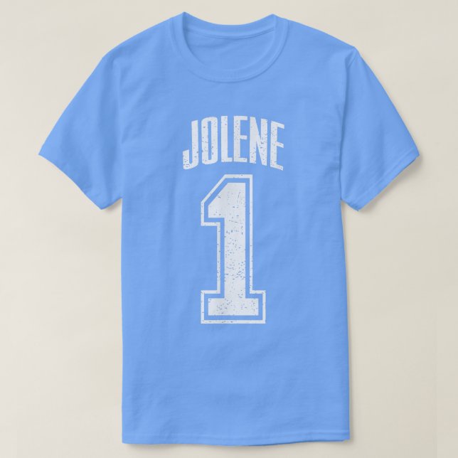 Camiseta Jolene Supporter Number 1 Biggest Fan  (Diseño del anverso)