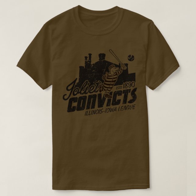 Camiseta Joliet Convicts (Diseño del anverso)