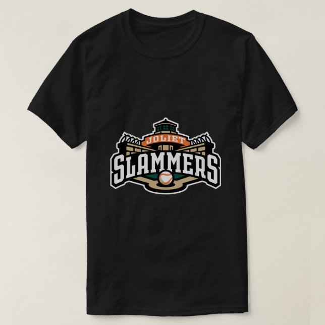 Camiseta Joliet del logo de Slammers Classic T-Shirt (Diseño del anverso)
