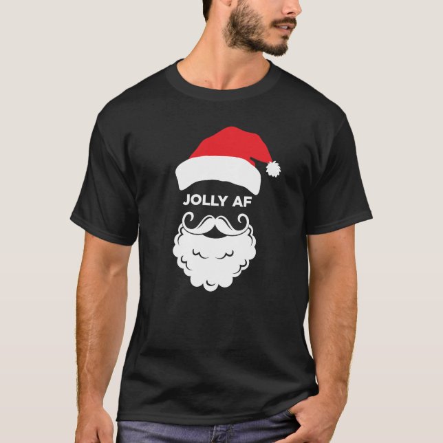 Camiseta Jolly AF Navidades divertidos de vacaciones para a (Anverso)