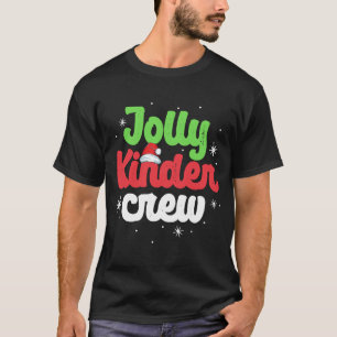 Camiseta Jolly Kinder Crew Kindergarten Maestros coincidien