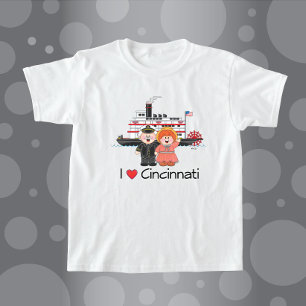 Camiseta Jolly Kins I Love Cincinnati