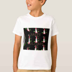 Camiseta Jolly Mouse Santa: Un Ilustracion divertido de vac