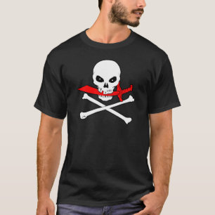 Camiseta Jolly Roger(Cutlass)Camiseta oscura