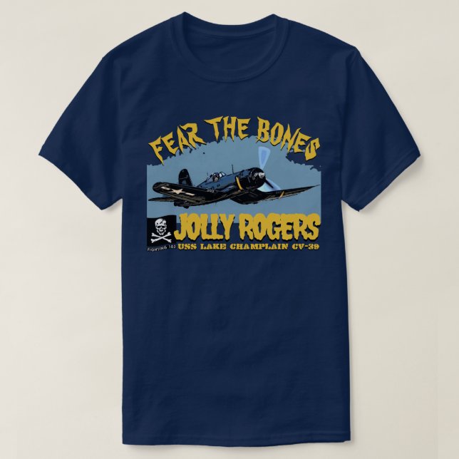 CAMISETA JOLLY ROGERS (Diseño del anverso)