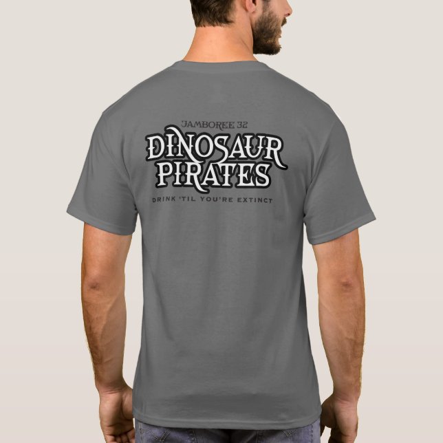 Camiseta Jolly Rogersaurus (Reverso)