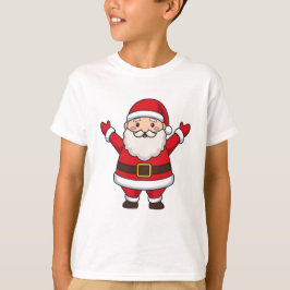 Camiseta "Jolly Santa: extendiendo la alegría navideña"