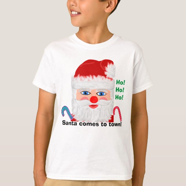 Camiseta Jolly Santa Ho Ho (Anverso)