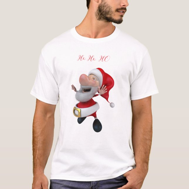 Camiseta Jolly Santa Ho Ho  (Anverso)