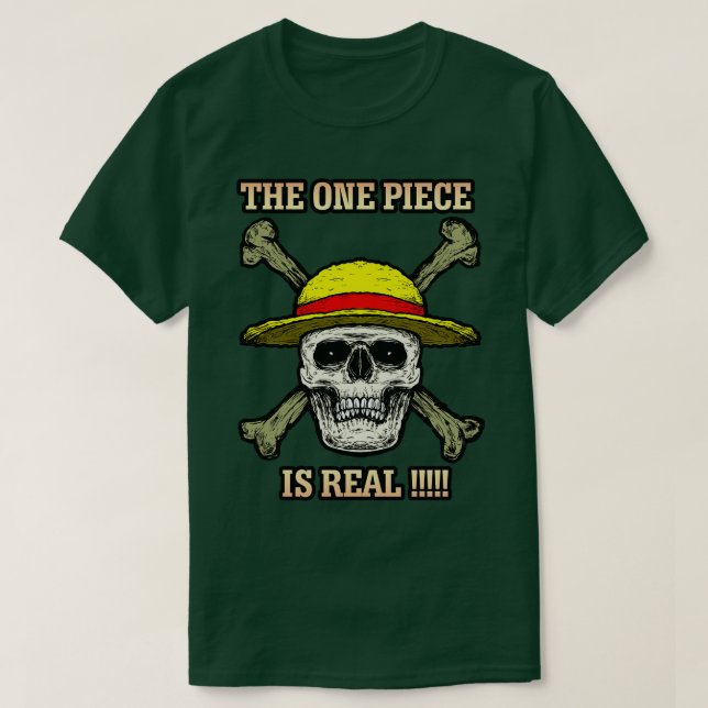 Camiseta Jolly The One Piece is Real (Diseño del anverso)