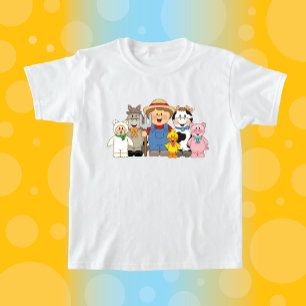 Camiseta JollyKins Barnyard Buddies Boy