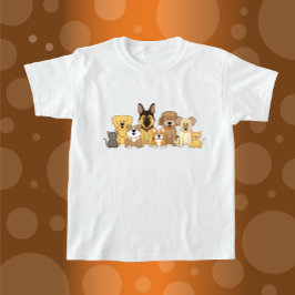 Camiseta JollyKins perros y gatos
