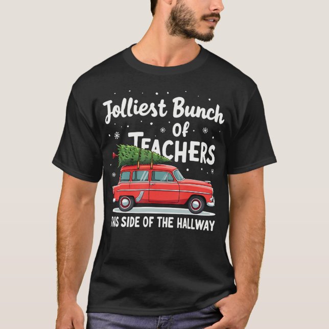 Camiseta Jolmost Bunch Of Teachers This Side Of Hallwa (Anverso)