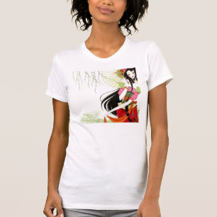 Camiseta JoLove diseña al chica de geisha T