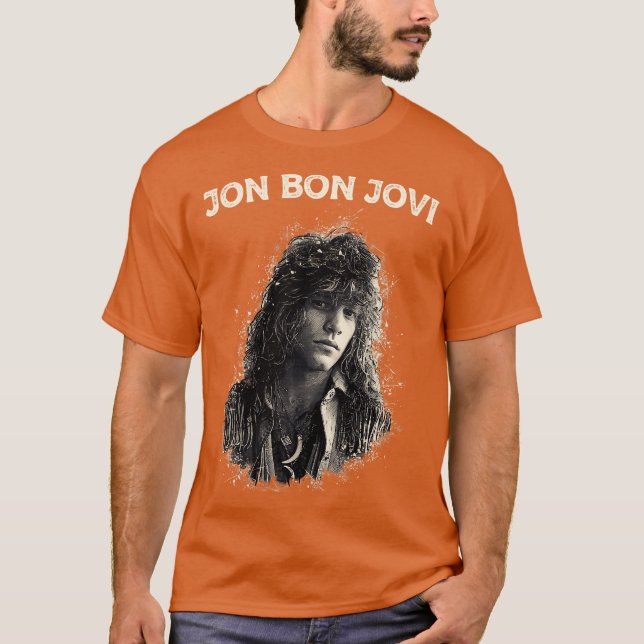 Camiseta Jon Bon Jovi (Anverso)